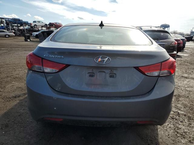 5NPDH4AE3CH078890 - 2012 HYUNDAI ELANTRA GLS GRAY photo 6