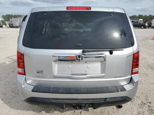 5FNYF4H63CB084466 - 2012 HONDA PILOT EXL SILVER photo 6