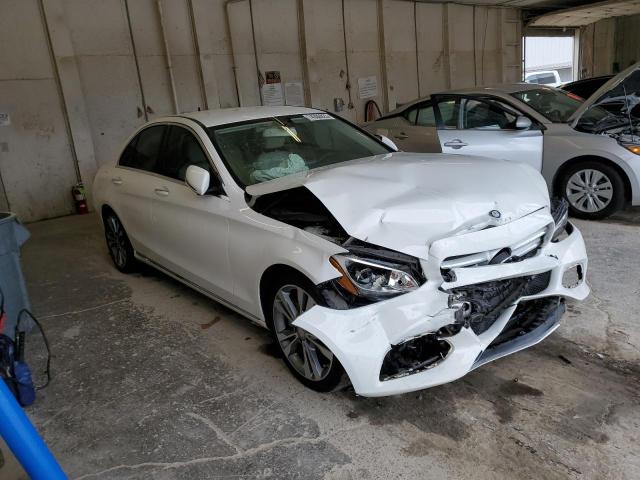 55SWF4JB2GU104693 - 2016 MERCEDES-BENZ C 300 WHITE photo 4