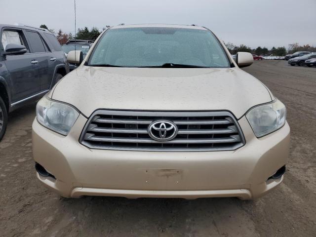 5TDBK3EH5AS036462 - 2010 TOYOTA HIGHLANDER GOLD photo 5