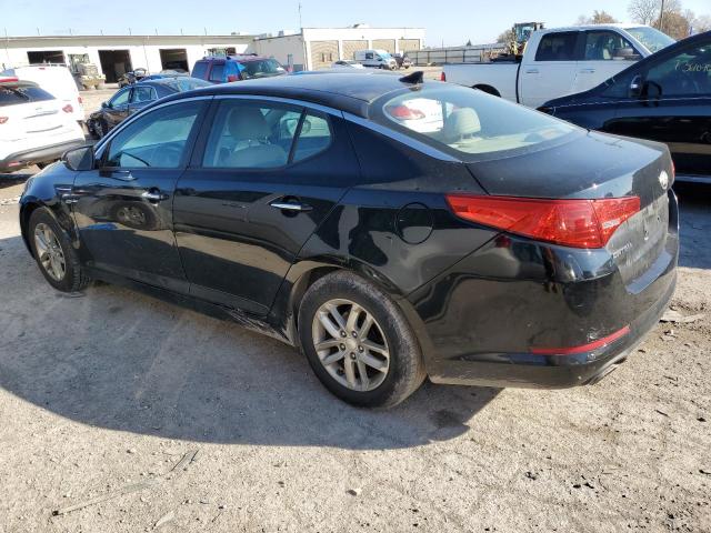 KNAGM4A75D5318546 - 2013 KIA OPTIMA LX BLACK photo 2