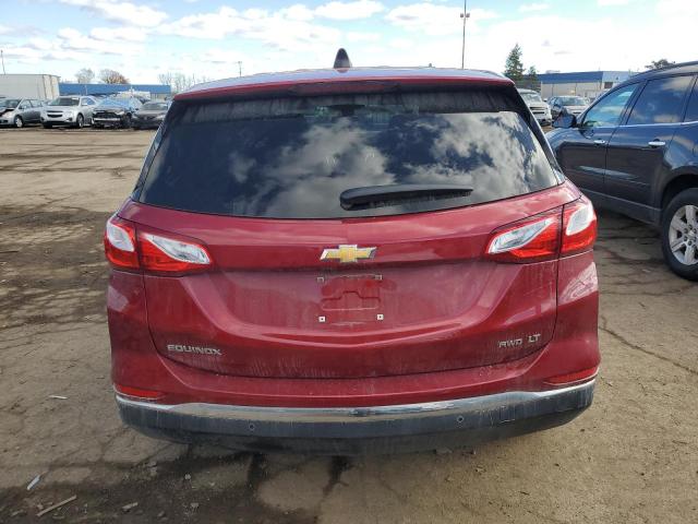 2GNAXUEV2M6124366 - 2021 CHEVROLET EQUINOX LT RED photo 6