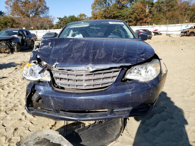 1C3LC46K07N505199 - 2007 CHRYSLER SEBRING BLUE photo 5