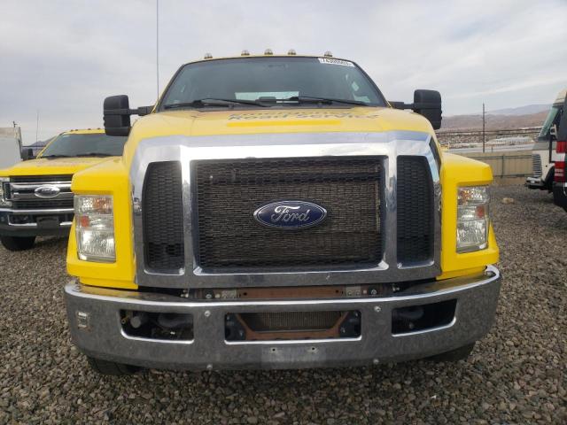 1FDWX6DC8HDB01185 - 2017 FORD F650 SUPER DUTY YELLOW photo 5