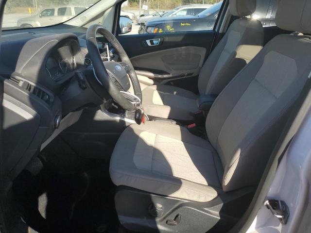 MAJ6P1UL2JC249065 - 2018 FORD ECOSPORT SE WHITE photo 7