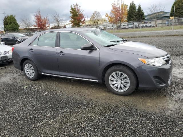 4T1BF1FK8EU417304 - 2014 TOYOTA CAMRY L GRAY photo 4