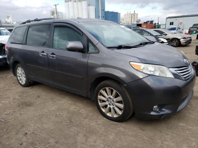 5TDDK3DC0CS032093 - 2012 TOYOTA SIENNA XLE GRAY photo 4