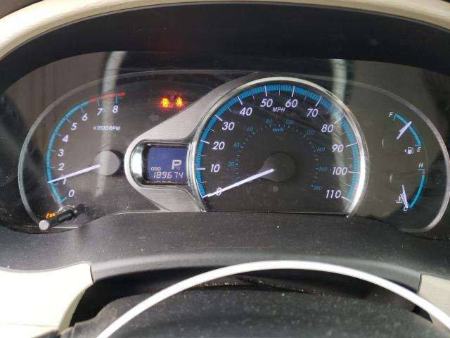 5TDDK3DC0CS032093 - 2012 TOYOTA SIENNA XLE GRAY photo 9