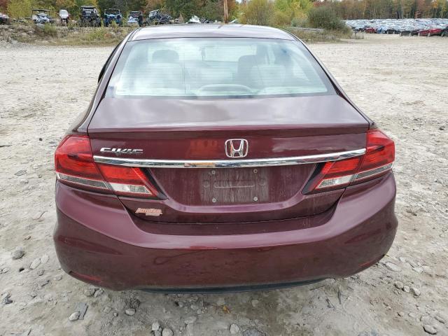 19XFB2F81FE089042 - 2015 HONDA CIVIC EX MAROON photo 6