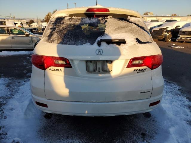 5J8TB18558A004226 - 2008 ACURA RDX TECHNOLOGY WHITE photo 6