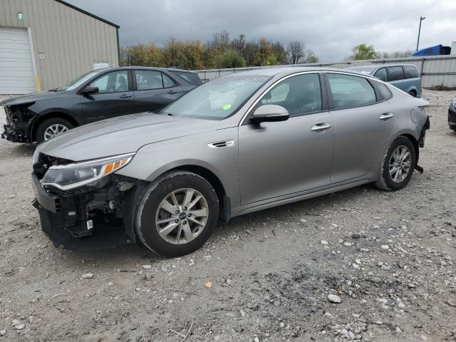 5XXGT4L3XJG186469 - 2018 KIA OPTIMA LX GRAY photo 1