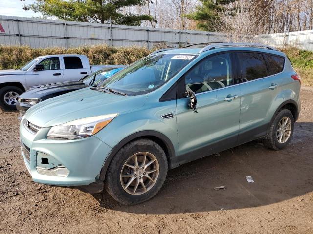 1FMCU0J92DUB60857 - 2013 FORD ESCAPE TITANIUM TURQUOISE photo 1