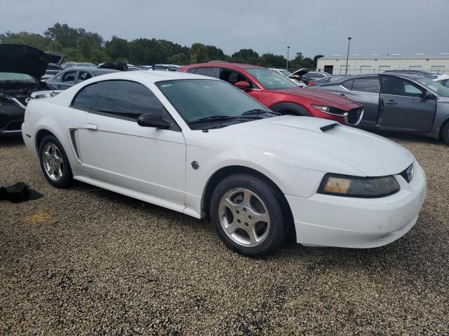 1FAFP40624F234425 - 2004 FORD MUSTANG WHITE photo 4