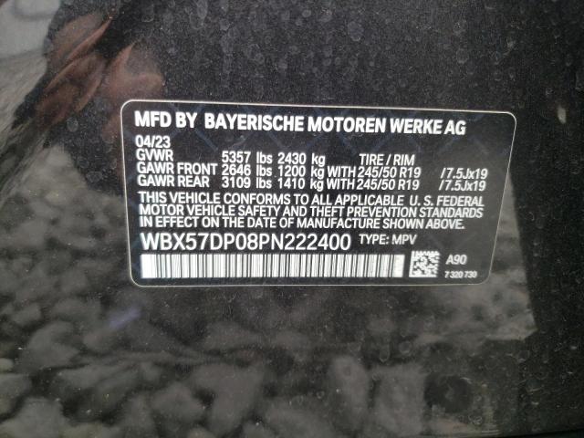 WBX57DP08PN222400 - 2023 BMW X3 XDRIVE30I CHARCOAL photo 14