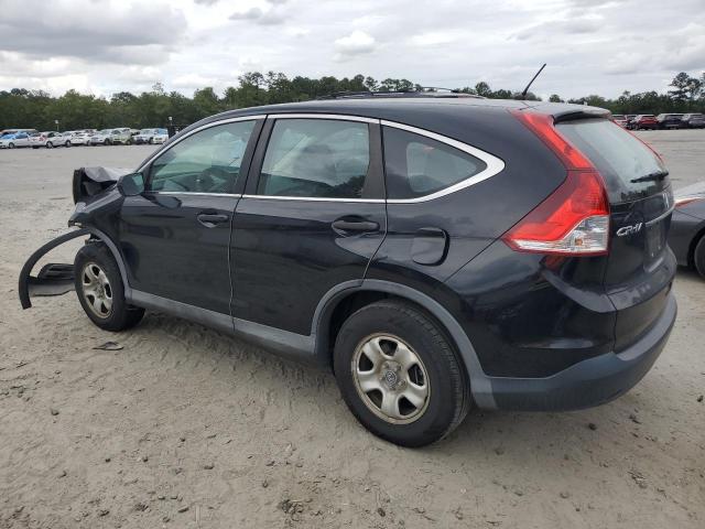 2HKRM4H38DH669384 - 2013 HONDA CR-V LX BLACK photo 2