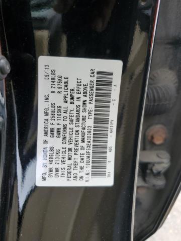 19UUA8F5XEA000803 - 2014 ACURA TL TECH BLACK photo 12