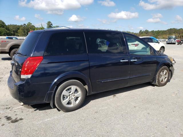 5N1BV28U67N121461 - 2007 NISSAN QUEST S BLUE photo 3