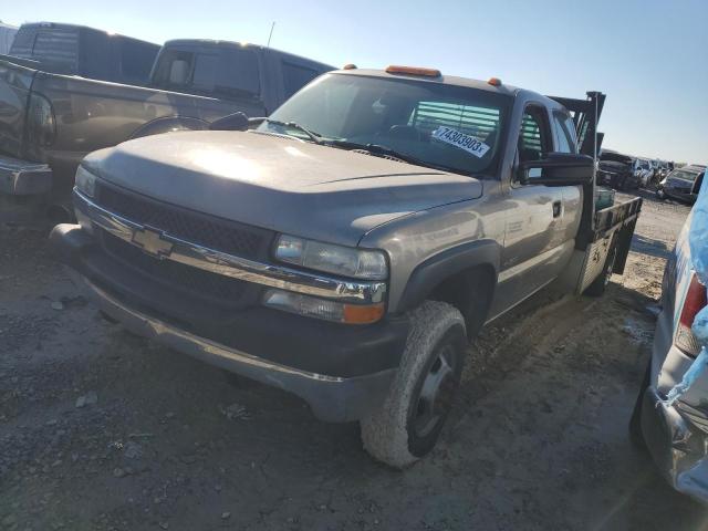 1GBJC39U21F113373 - 2001 CHEVROLET SILVERADO C3500 SILVER photo 1