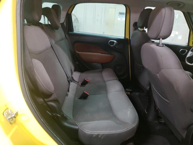 ZFBCFADH1EZ015212 - 2014 FIAT 500L TREKKING YELLOW photo 10