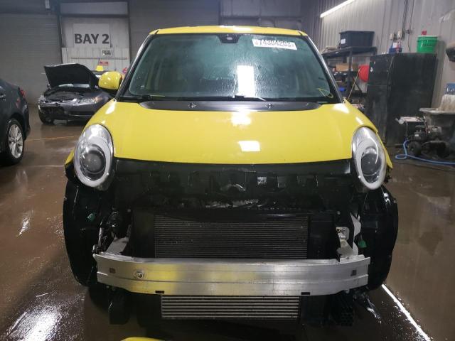 ZFBCFADH1EZ015212 - 2014 FIAT 500L TREKKING YELLOW photo 5