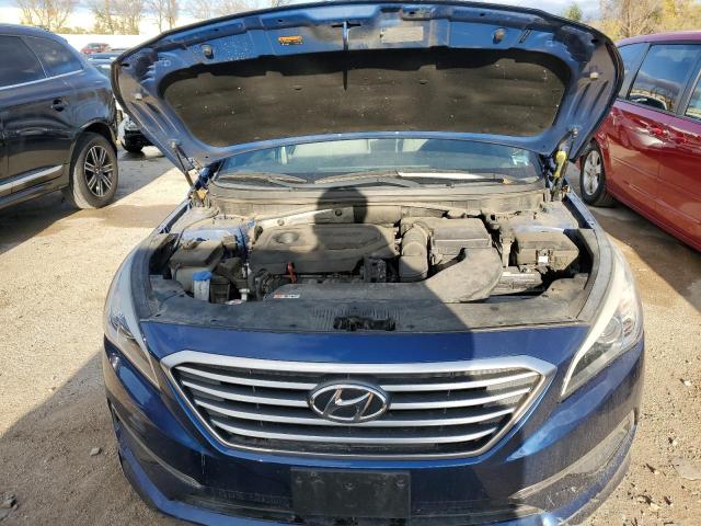 5NPE24AF3FH253724 - 2015 HYUNDAI SONATA SE BLUE photo 11