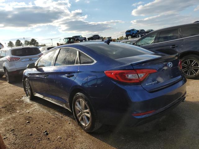 5NPE24AF3FH253724 - 2015 HYUNDAI SONATA SE BLUE photo 2