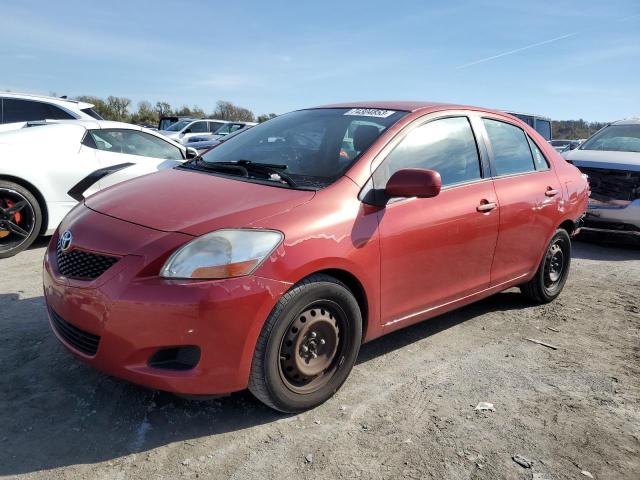 JTDBT903791324102 - 2009 TOYOTA YARIS RED photo 1