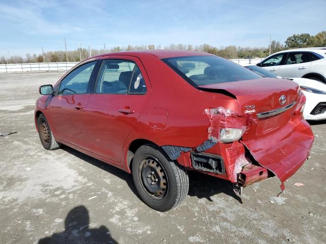 JTDBT903791324102 - 2009 TOYOTA YARIS RED photo 2