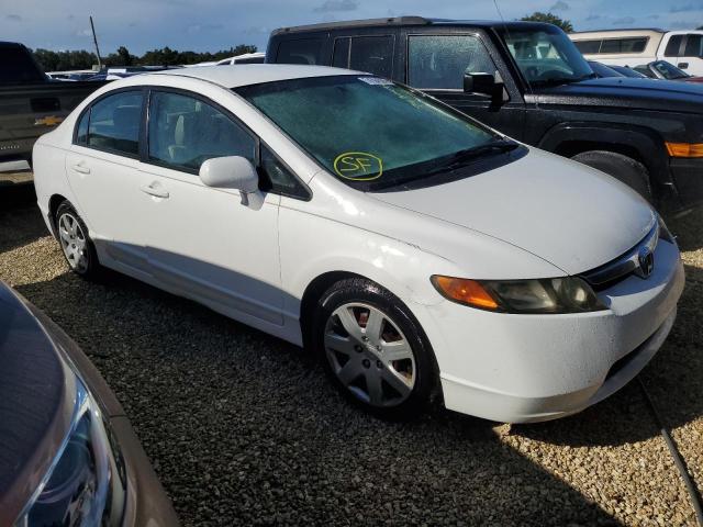 1HGFA16566L076251 - 2006 HONDA CIVIC LX WHITE photo 4