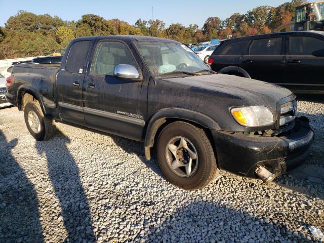 5TBRT34104S441383 - 2004 TOYOTA TUNDRA ACCESS CAB SR5 BLACK photo 4