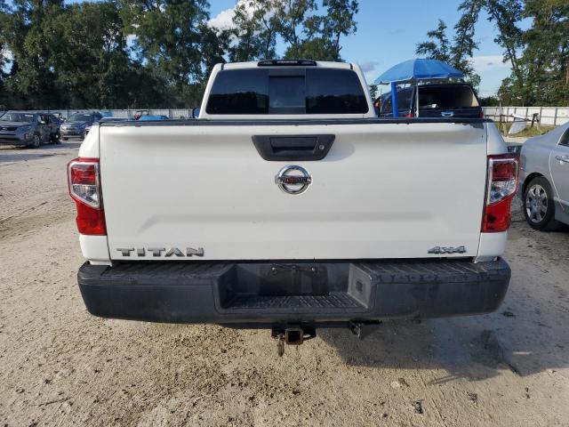 1N6AA1R80HN566896 - 2017 NISSAN TITAN S WHITE photo 6