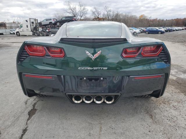 1G1YD2D72E5129550 - 2014 CHEVROLET CORVETTE STINGRAY 2LT GREEN photo 6