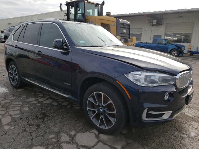 5UXKR0C54F0P11844 - 2015 BMW X5 XDRIVE35I BLUE photo 4