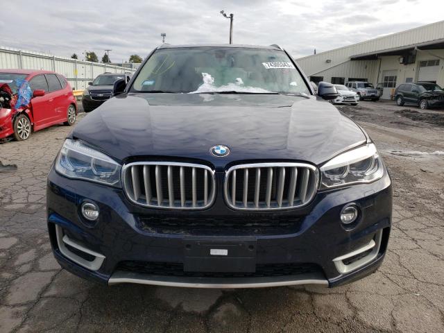 5UXKR0C54F0P11844 - 2015 BMW X5 XDRIVE35I BLUE photo 5