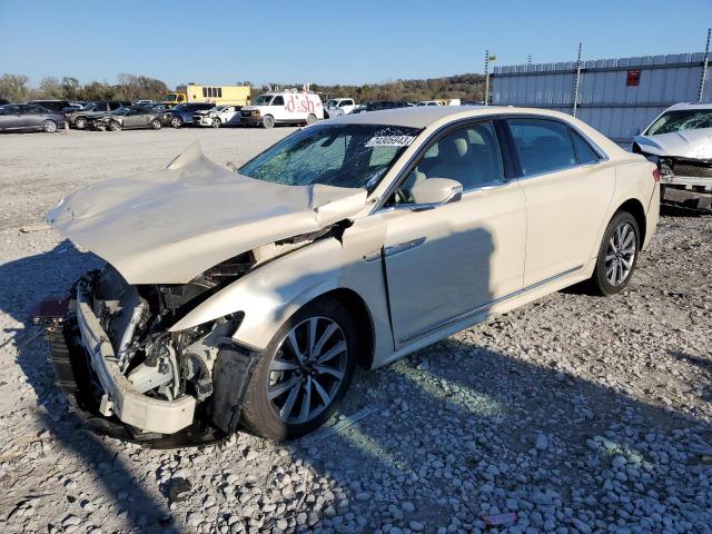 1LN6L9PK7J5601967 - 2018 LINCOLN CONTINENTA PREMIERE TAN photo 1