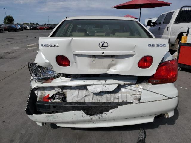 JT8BD69S510131705 - 2001 LEXUS GS 300 WHITE photo 6