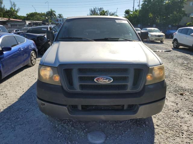 1FTRF12215NB63776 - 2005 FORD F150 SILVER photo 5