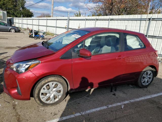 VNKJTUD31JA094836 - 2018 TOYOTA YARIS L RED photo 1