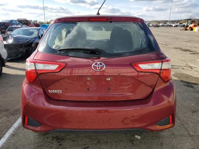 VNKJTUD31JA094836 - 2018 TOYOTA YARIS L RED photo 6