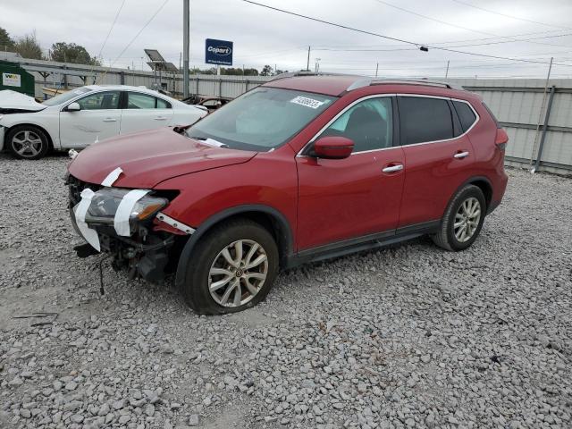 5N1AT2MT4HC858430 - 2017 NISSAN ROGUE S RED photo 1