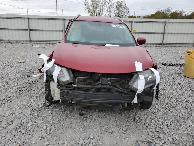 5N1AT2MT4HC858430 - 2017 NISSAN ROGUE S RED photo 5