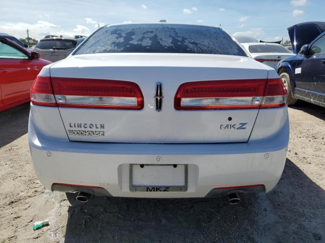 3LNHL2GC4BR769752 - 2011 LINCOLN MKZ WHITE photo 6