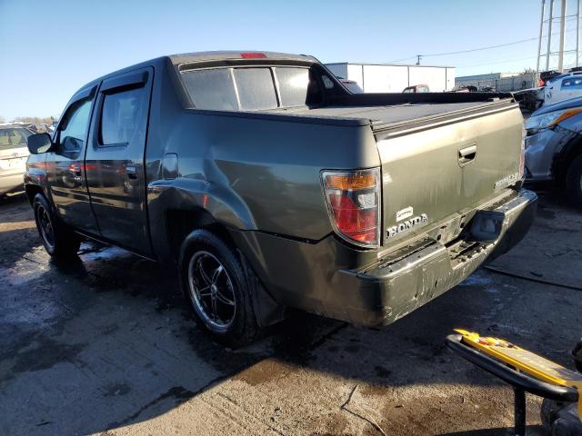 2HJYK16596H513267 - 2006 HONDA RIDGELINE RTL GREEN photo 2