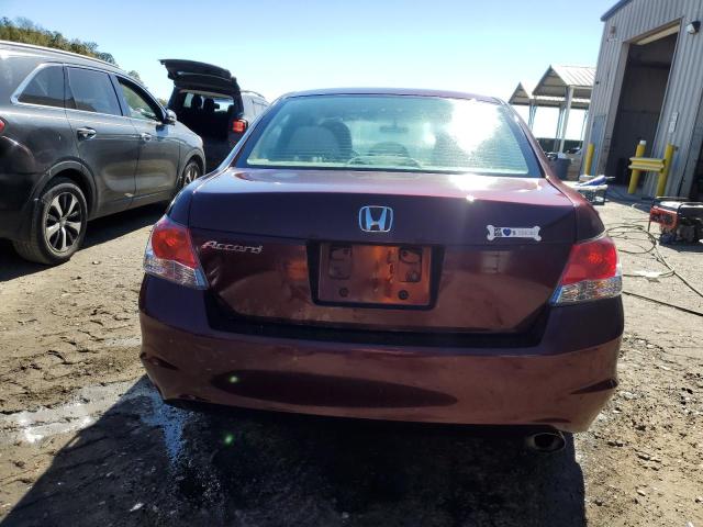 1HGCP2F48AA005166 - 2010 HONDA ACCORD LXP MAROON photo 6