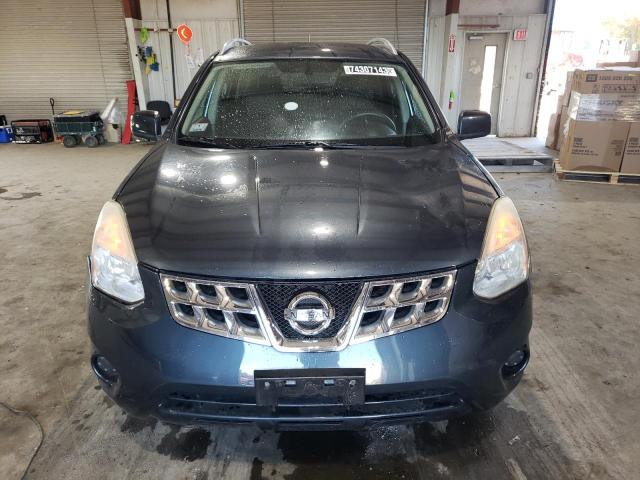 JN8AS5MV9CW396064 - 2012 NISSAN ROGUE S BLUE photo 5