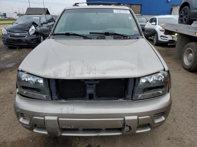 1GNDS13SX22282063 - 2002 CHEVROLET TRAILBLAZE SILVER photo 5