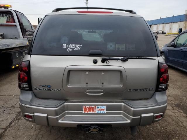 1GNDS13SX22282063 - 2002 CHEVROLET TRAILBLAZE SILVER photo 6