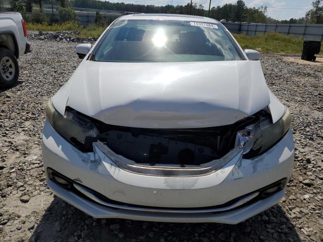 19XFB2F93FE055435 - 2015 HONDA CIVIC EXL თეთრი ფოტო 5