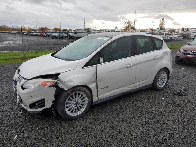 1FADP5BU2DL536016 - 2013 FORD C-MAX SEL WHITE photo 1