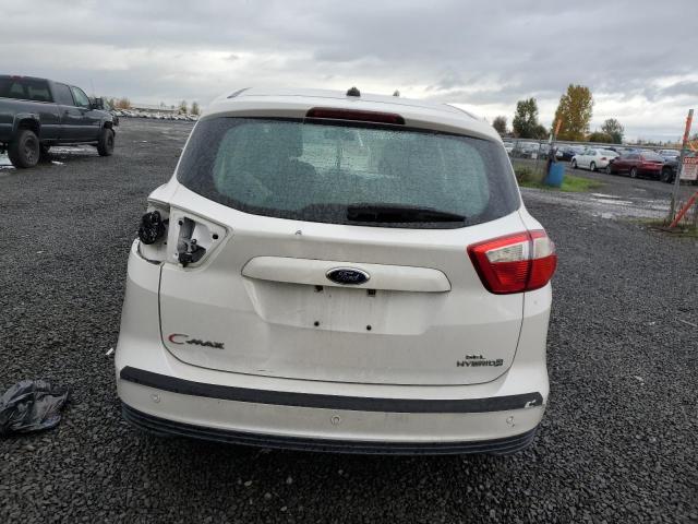 1FADP5BU2DL536016 - 2013 FORD C-MAX SEL WHITE photo 6